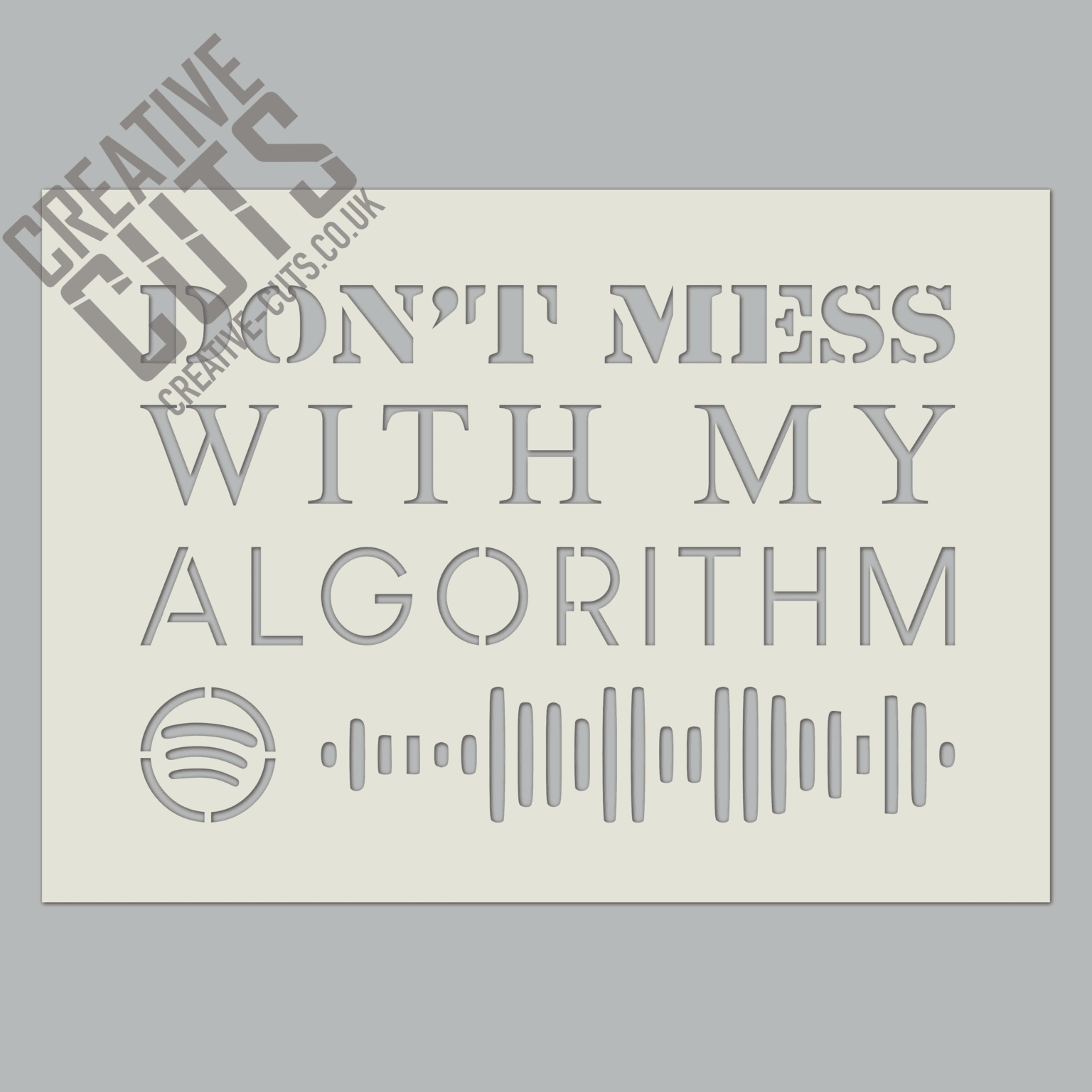 Algorithm Stencil - Creative Silhouettes