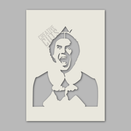 buddy elf stencil