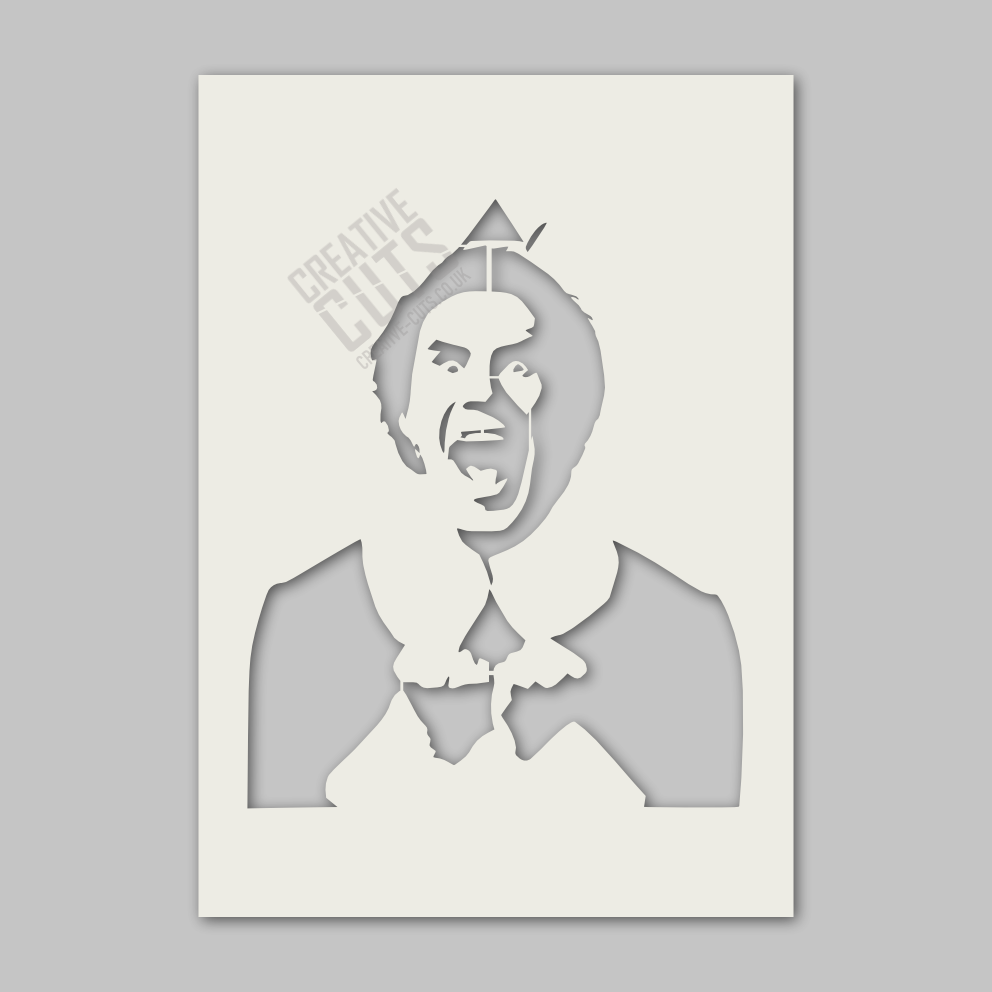 buddy elf stencil