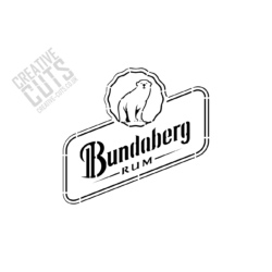 bundaberg rum stencil