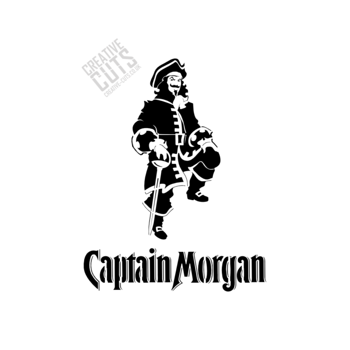 captain morgan stencil