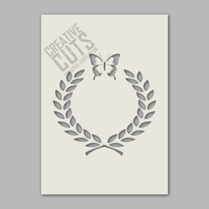 wreath stencil