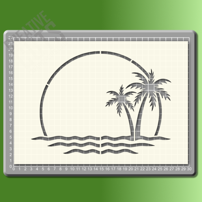 Palm Tree Sunset - Image 1