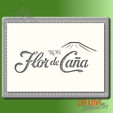 flor de cana stencil