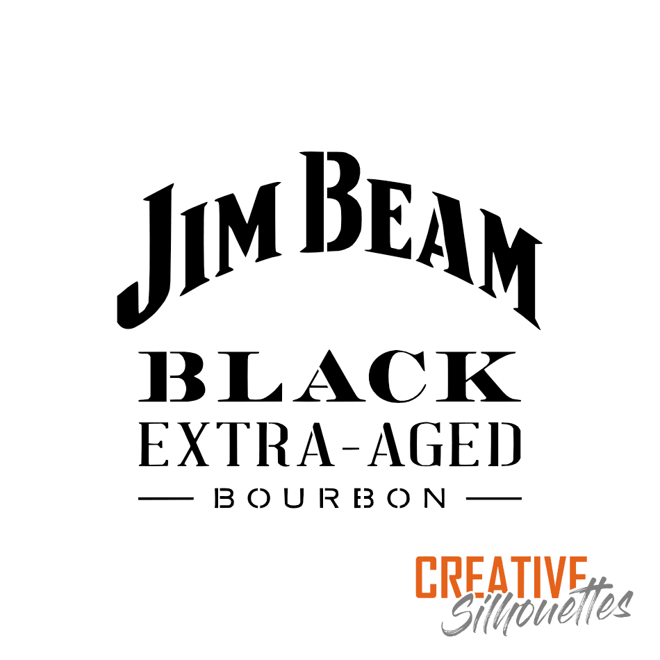 jim beam stencil