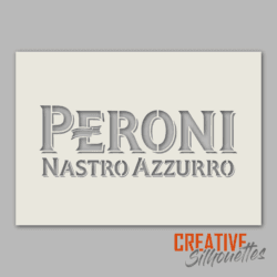 peroni stencil