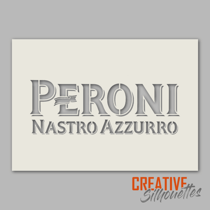 peroni stencil