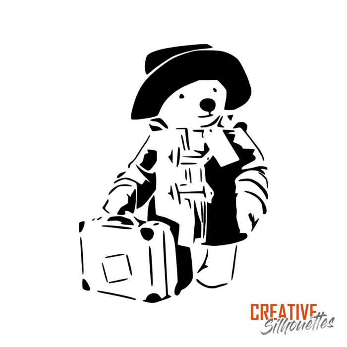 paddington bear stencil