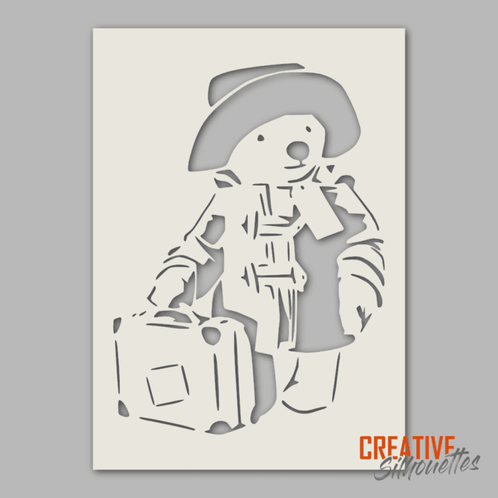 paddington bear stencil