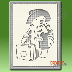 paddington bear stencil