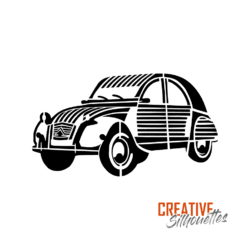 2cv car stencil