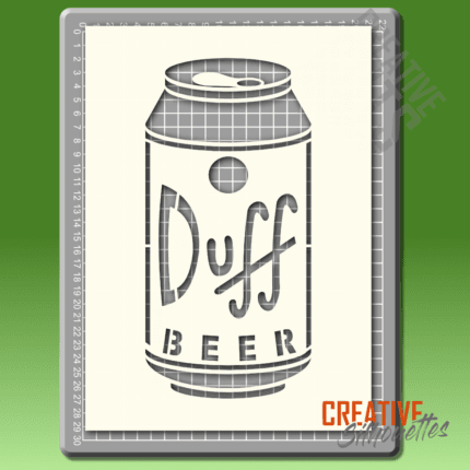 duff beer stencil