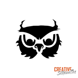 halloween owl stencil