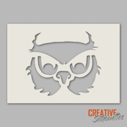 halloween owl stencil