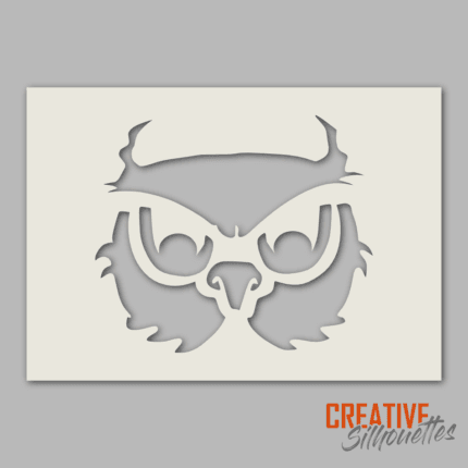 halloween owl stencil