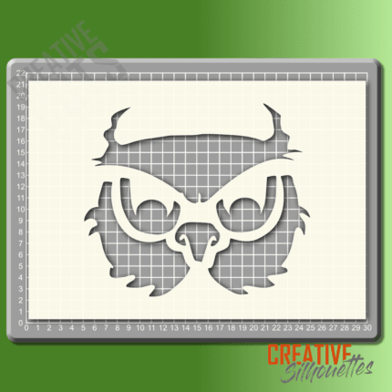 halloween owl stencil