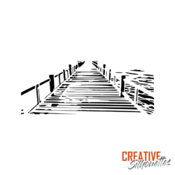 jetty bridge stencil