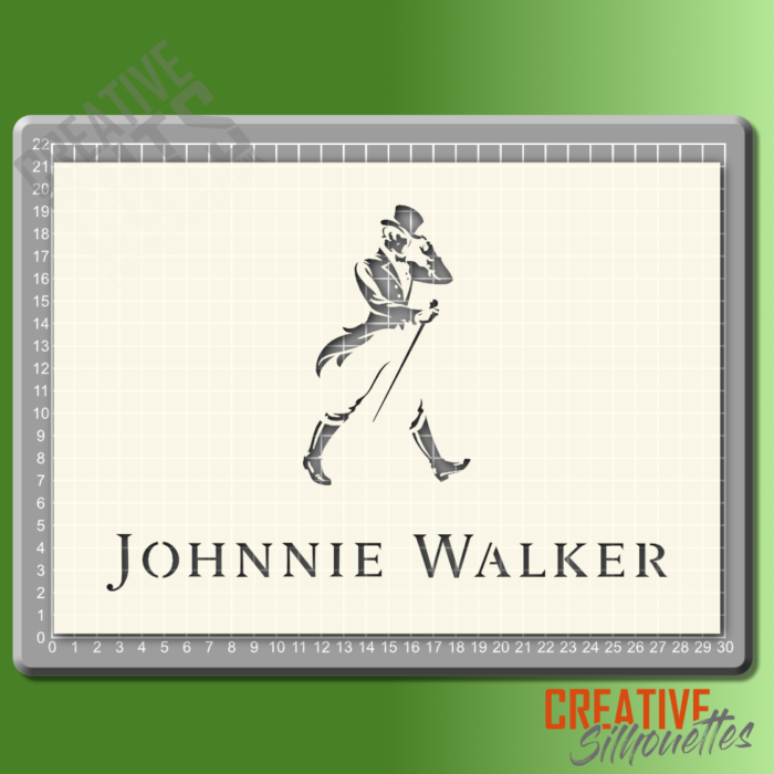 johnnie walker stencil